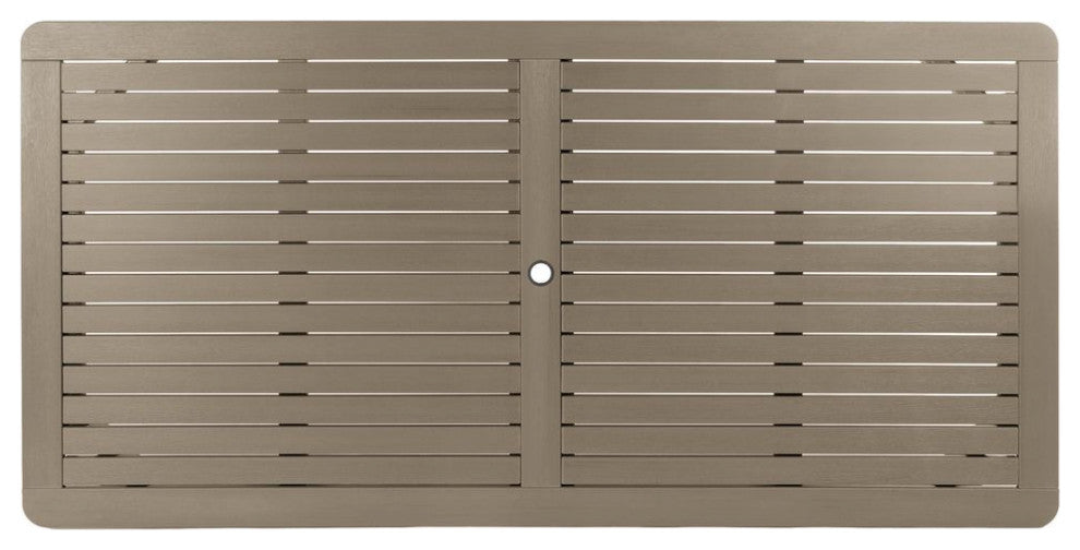 Hamilton 7-Piece Rectangle Counter-Height Dining Set, Woodland Brown