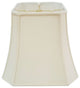 Royal Designs Square Cut Corner Basic Lampshade, Antique Gold, Eggshell, 10x16x1