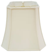 Royal Designs Square Cut Corner Basic Lampshade, Antique Gold, Eggshell, 10x16x1