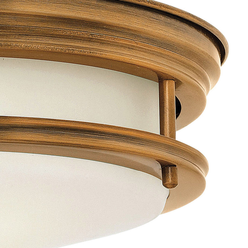 Hinkley Hadley Small Flush Mount, Brushed Bronze