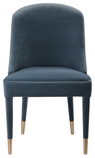Uttermost Brie Armless Chair Set Of 2 - Blue