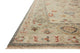 Loloi Helena Beige / Rust 2'-0" x 3'-0" Area Rug