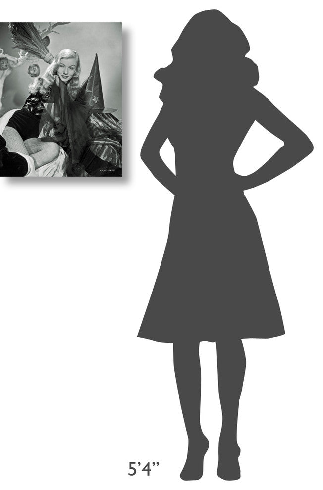 "I Married a Witch - Veronica Lake" Canvas Giclee, 17"x22"