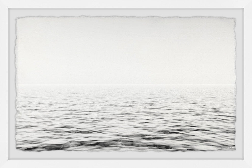 "Me and the Ocean" Framed Painting Print, 30x20