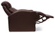 Seatcraft Baron Home Theater Seating, Brown, Row of 4 With Loveseat