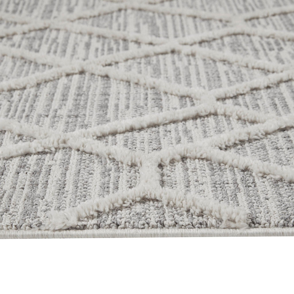 Gewnee Ashley Terni Pebble Indoor Area Rug, 5'x7'