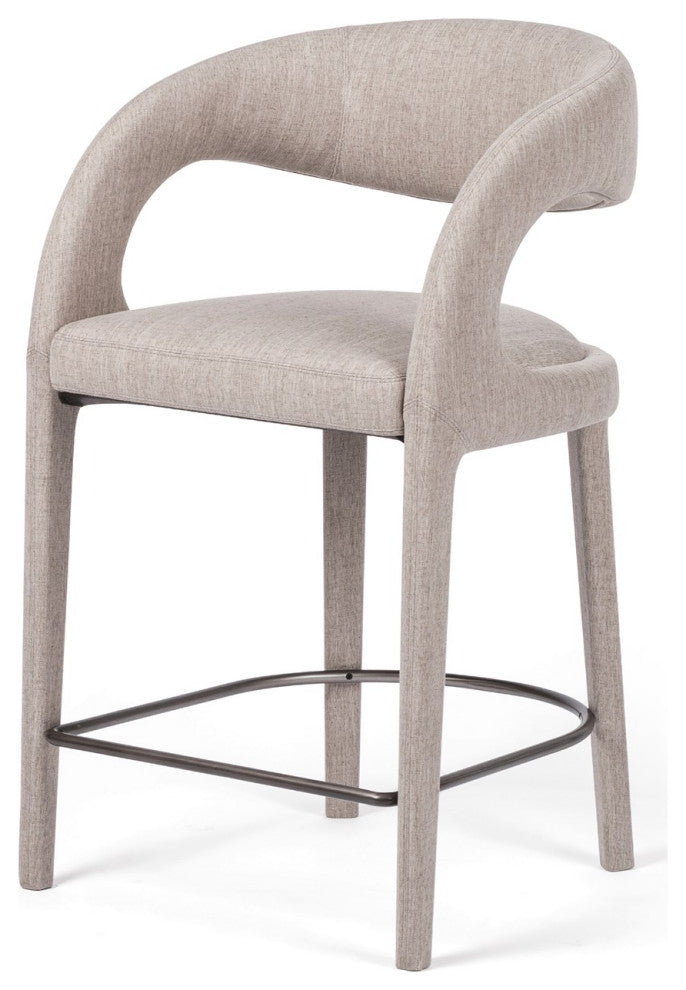 Hawkins Stool Savile Flannel Counter