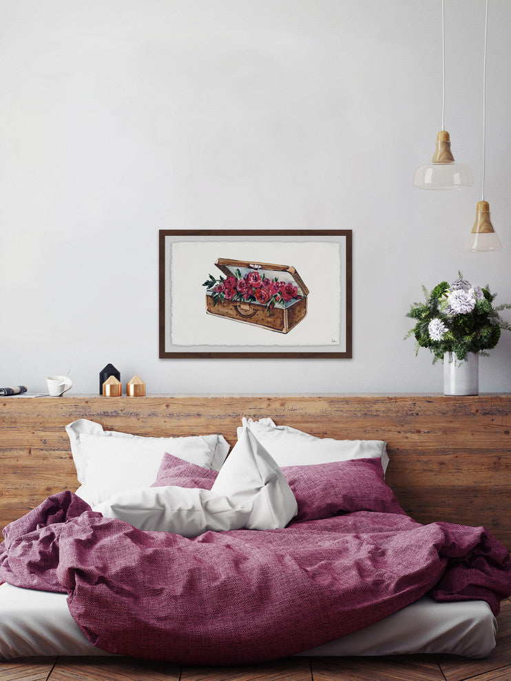 "Something Nice" Framed Painting Print, 36"x24"