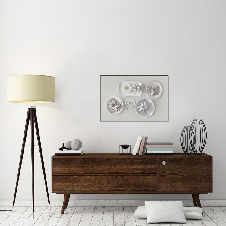 "Octopus" Framed Canvas Giclee by Dimitar Lazarov, 37x25"