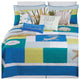 Blue Oasis King Quilt by C &F, Quilt Only
