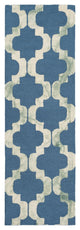 Surya Serafina SRF-2008 9'x13' Rug, Dark Green/Ivory/Navy
