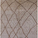 Ahgly Company Indoor Square Mid-Century Modern Area Rugs, 7' Square