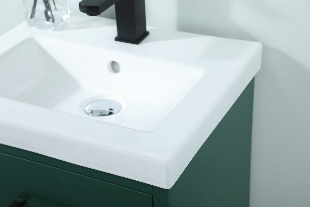 Beatrice 18" Bathroom Vanity, Green