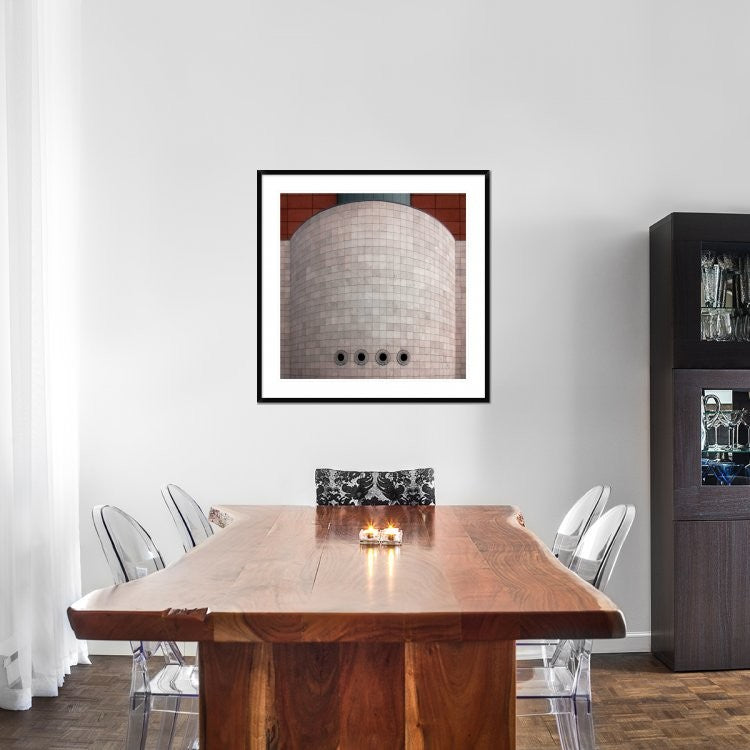 "Brewery Artois" Framed Digital Print by Gilbert Claes, 38"x38"