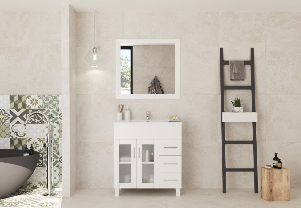 Nova Vanity, White, 32"