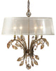 Uttermost Alenya 4-Light Gold Metal Chandelier
