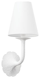 Hudson Valley Lighting Winnipeg 14.75" Wall Sconce White Plaster