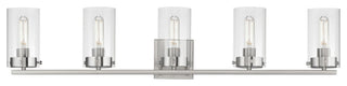 Maxim 12405CL Pinn 5 Light 39"W Vanity Light - Satin Nickel