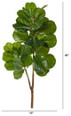 3.5' Fiddle Leaf Fig Artificial Tree, No Pot