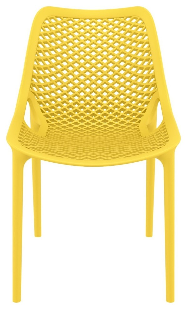 Compamia Air Dining Side Chair, Set of 2, Yellow