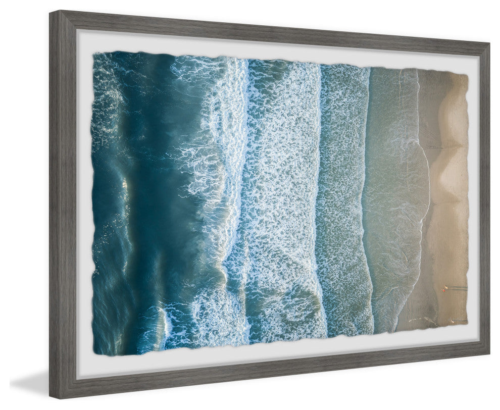 "Rhythm of the Sea" Framed Painting Print, 18x12