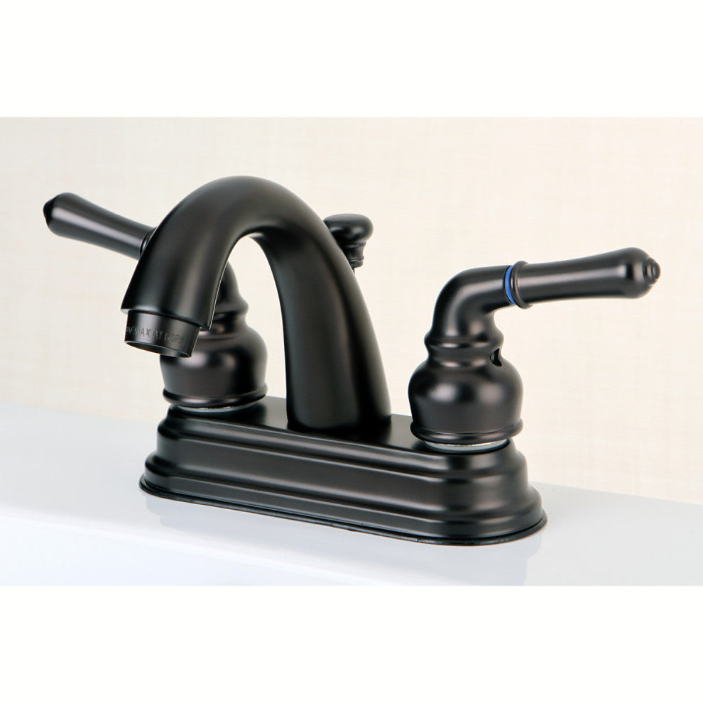 Kingston Brass 4" Centerset Bathroom Faucet, Oil Rubbed Bronze