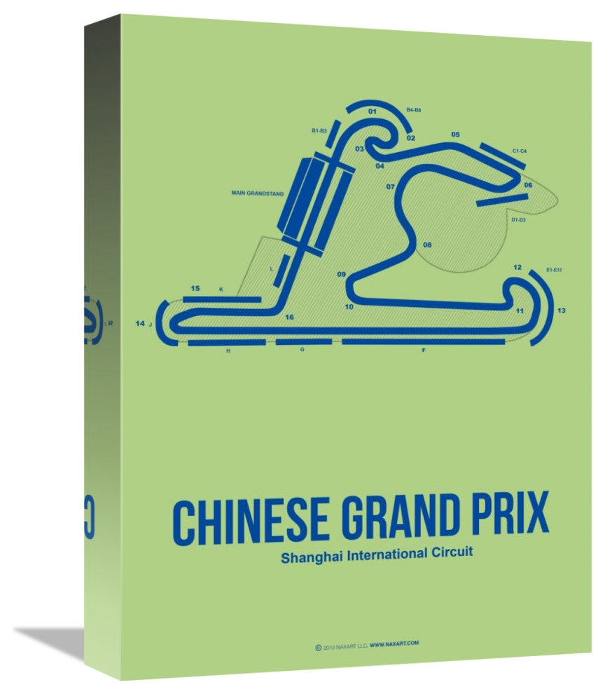 "Chinese Grand Prix 1" Fine Art Print