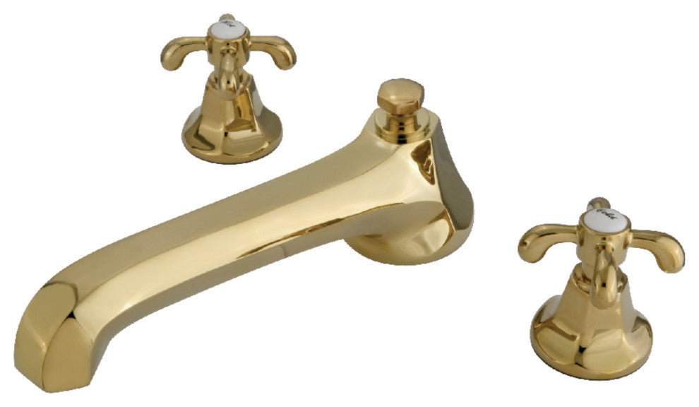 Kingston Brass Roman Tub Faucet, Polished Brass