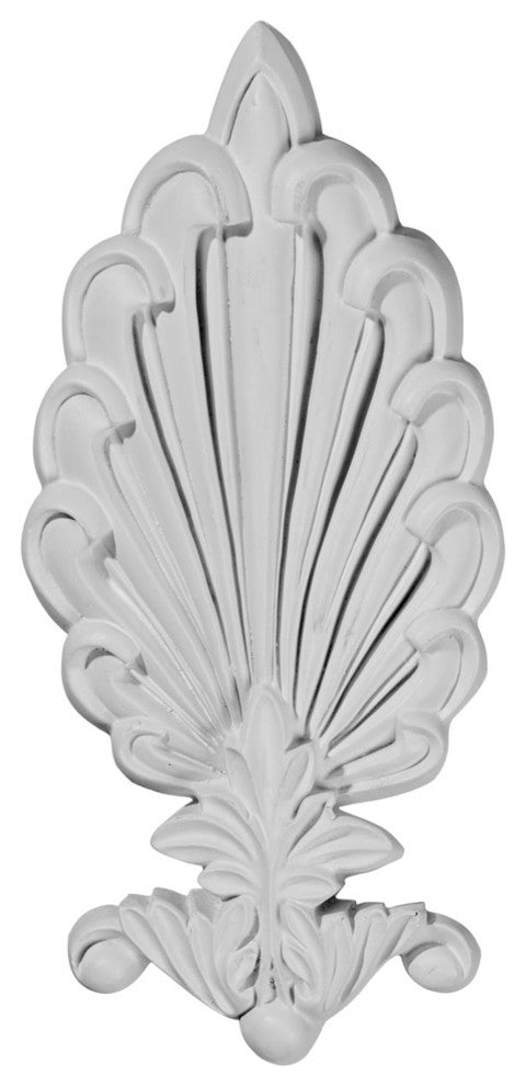 4 3/8"W x 9"H x 1 3/8"P Federal Center Onlay