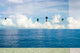 Beach Collage, Head in the  Clouds Print, 30"x20"