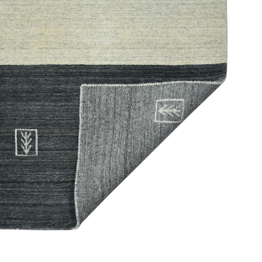 Blend Yorkshire Area Rug, Charcoal, 9' x 12', Striped