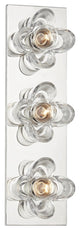 Shea 3-Light Bath Bracket, Polished Nickel