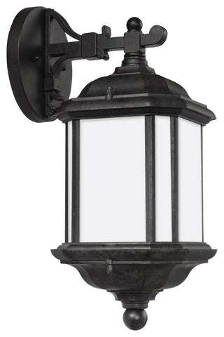 Kent 1-Light Outdoor Wall Lantern, Oxford Bronze