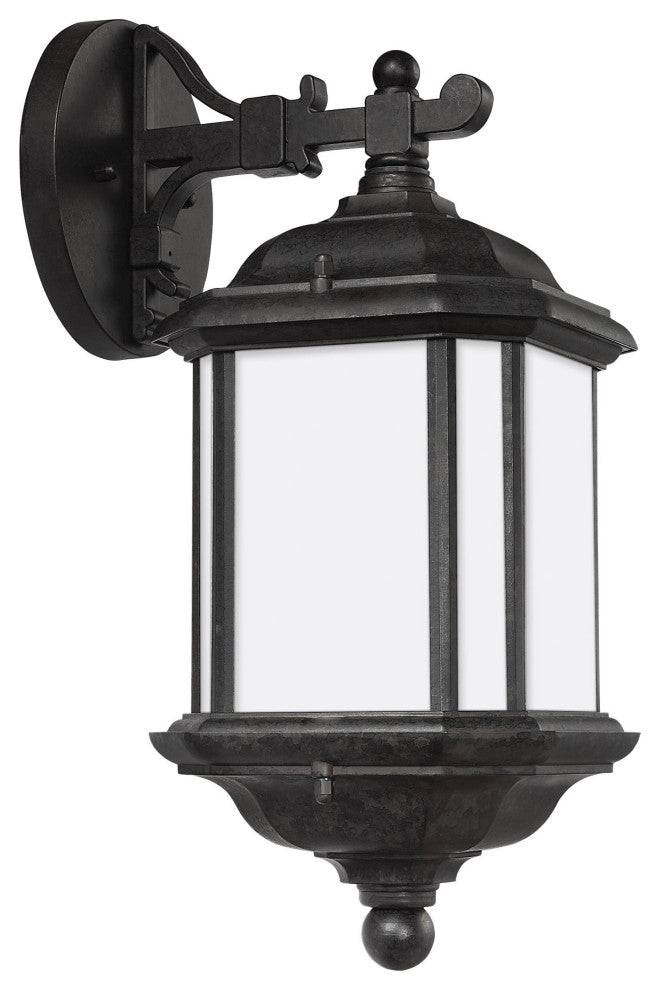 Kent 1-Light Outdoor Wall Lantern, Oxford Bronze