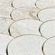 Shell Stone Limestone Laguna Design on 12"x12" Mosaic Tile (10 sqft per box)