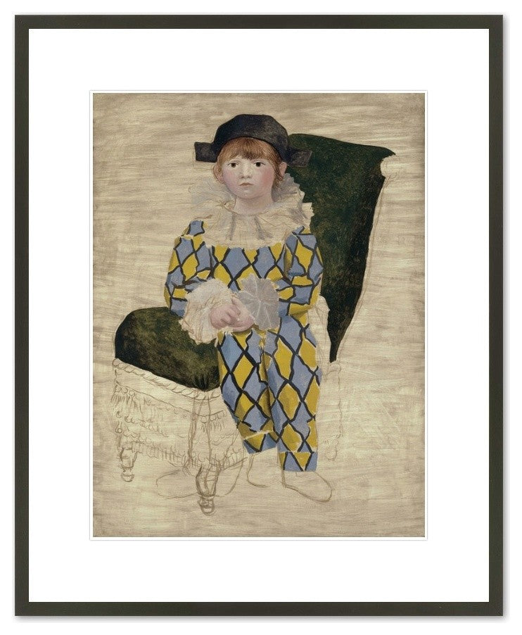 Paul en arlequin (Paul as Harlequin)