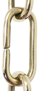 RCH Hardware Brass Standard Link Chandelier Chain, Various Finishes, Polished Br