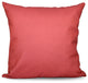 Solid Decorative Pillow, Coral, 18"x18"