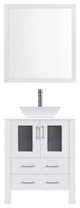 Modern Vanity Cabinet Sets Style 2 by LessCare, White, 36"