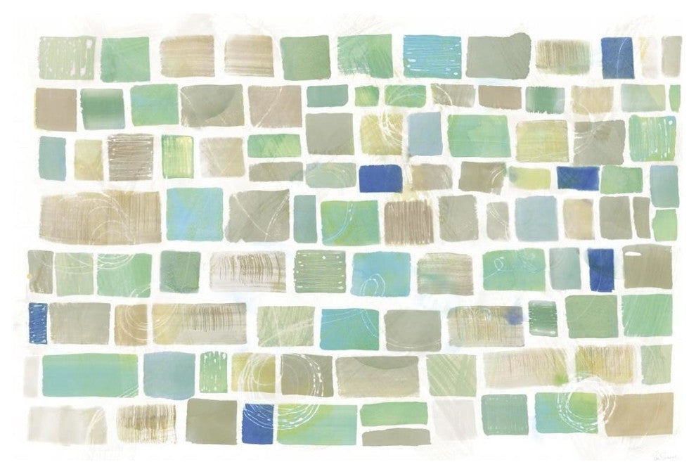 "High Windows I Blue" Digital Paper Print by Sue Schlabach, 62"x42"