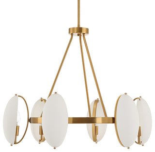 Uttermost Oviform 6 Light Round Chandelier