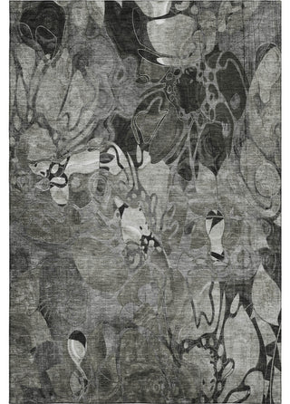 Premium Machine Washable Mayfield AMF558 Gray 5' x 7'6" Rug