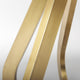 Mercana Laurent, Box A&B, Dining Table, White/Brass
