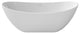 Perlato Roma Freestanding Soaking Tub, White, 67"