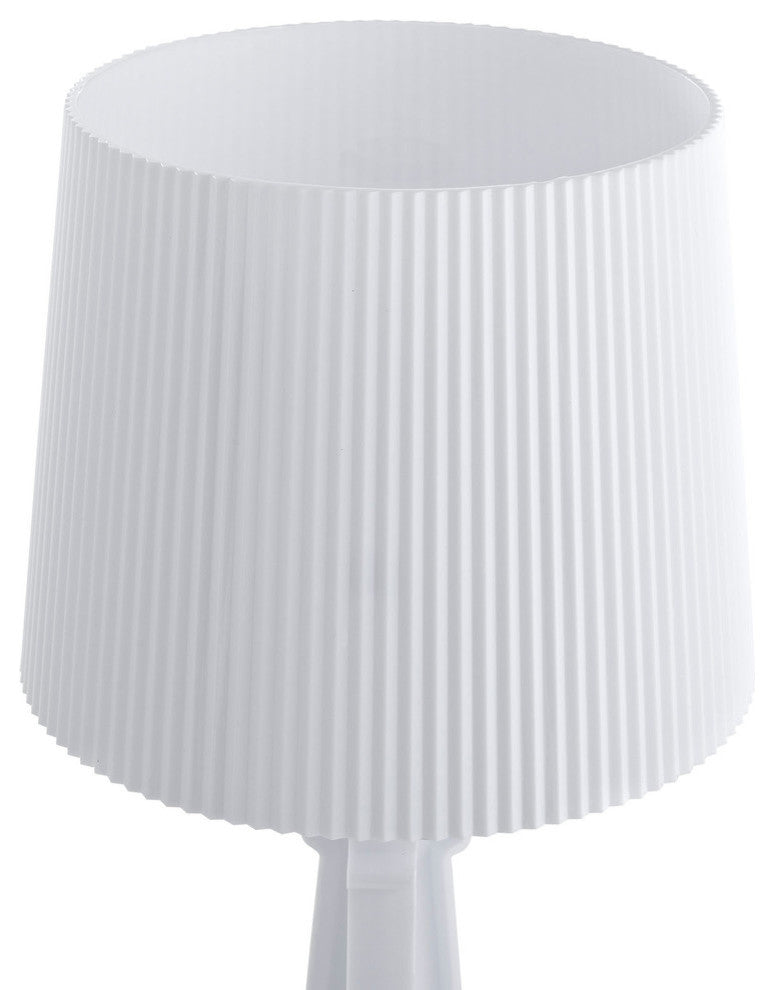 Modern Contemporary Living Room Table Lamp White White