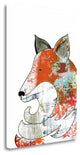 "Fox" By Sarah Ogren, Giclee Print on Gallery Wrap Canvas, Ready to Hang
