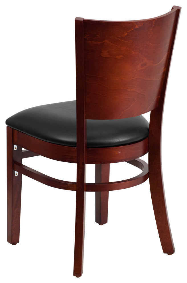 Restaurant Tables and Chairs, "Lexington" Solid Wood Dining Chairs