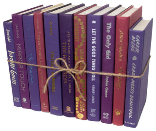 Decorative Books - Berry Book Bundle - 1 foot of Purple Books
