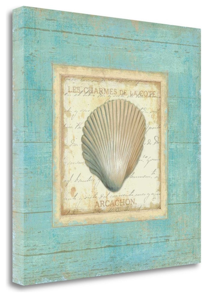 "Bijou De Mer III" By Daphne Brissonnet, Giclee Print on Gallery Wrap Canvas