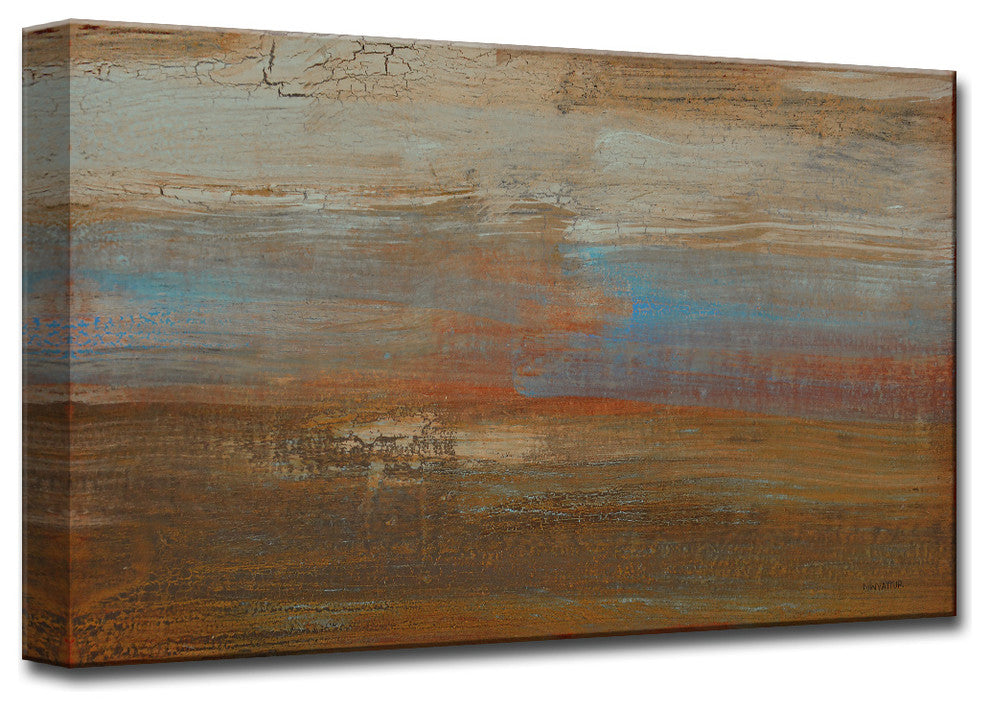Ready2HangArt Oversized Canvas ''Canyon Ranch Sunset'' by Norman Wyatt, 12"x24"